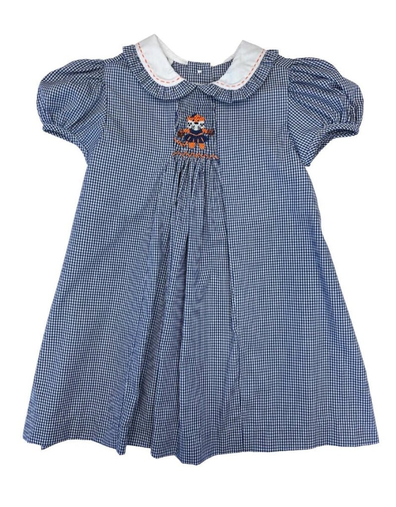 Krewe Kids Navy Tiger Smock Dress - Fun & Fancy Children's Boutique