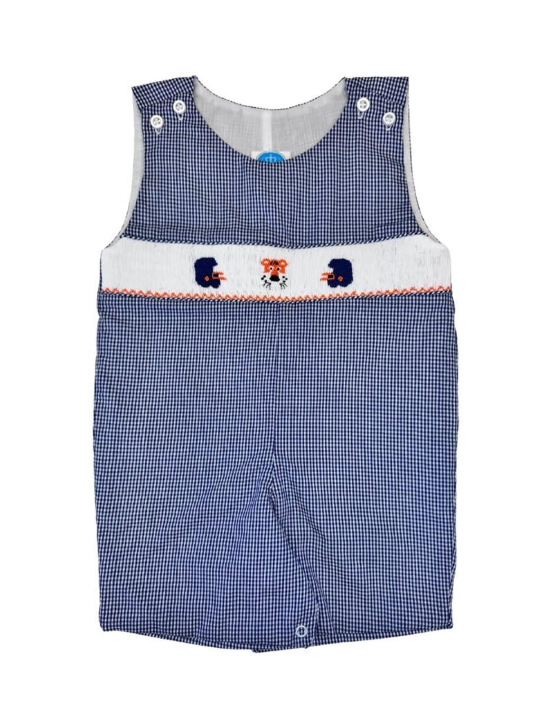 Krewe Kids Navy Tiger Smock John John - Fun & Fancy Children's Boutique