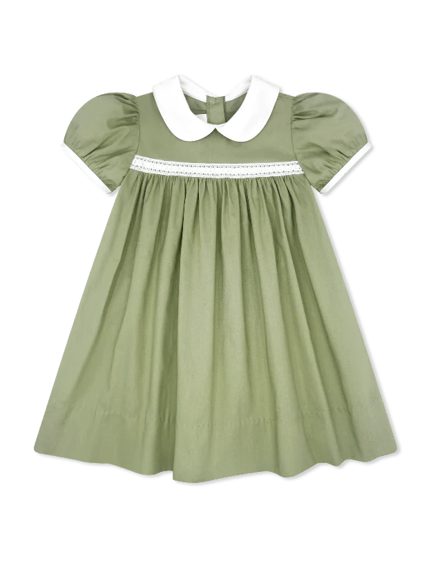 Lullaby Set 1956 Original Ribbon Dress Stamford Sage - Fun & Fancy Children's Boutique