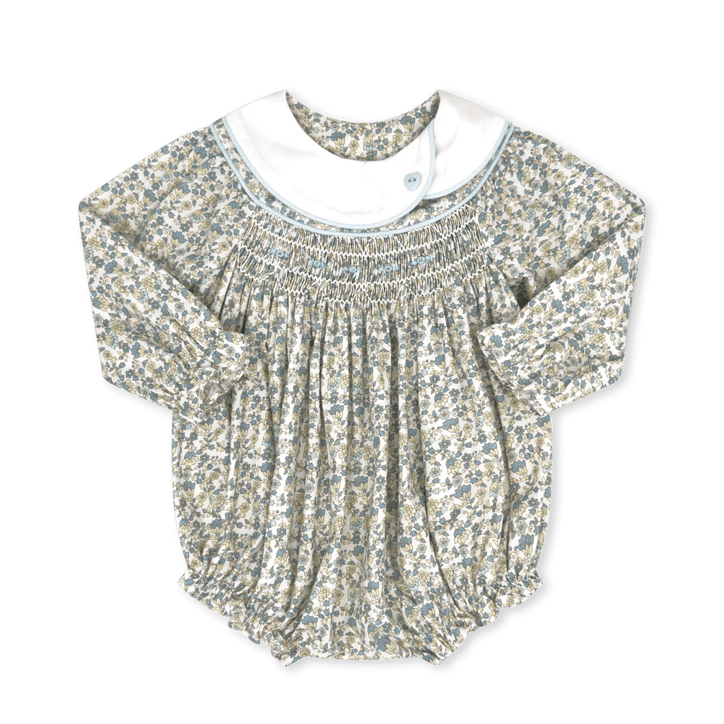 Lullaby Set Courtney Bubble Long Sleeve Whispering Floral Blooms - Fun & Fancy Children's Boutique