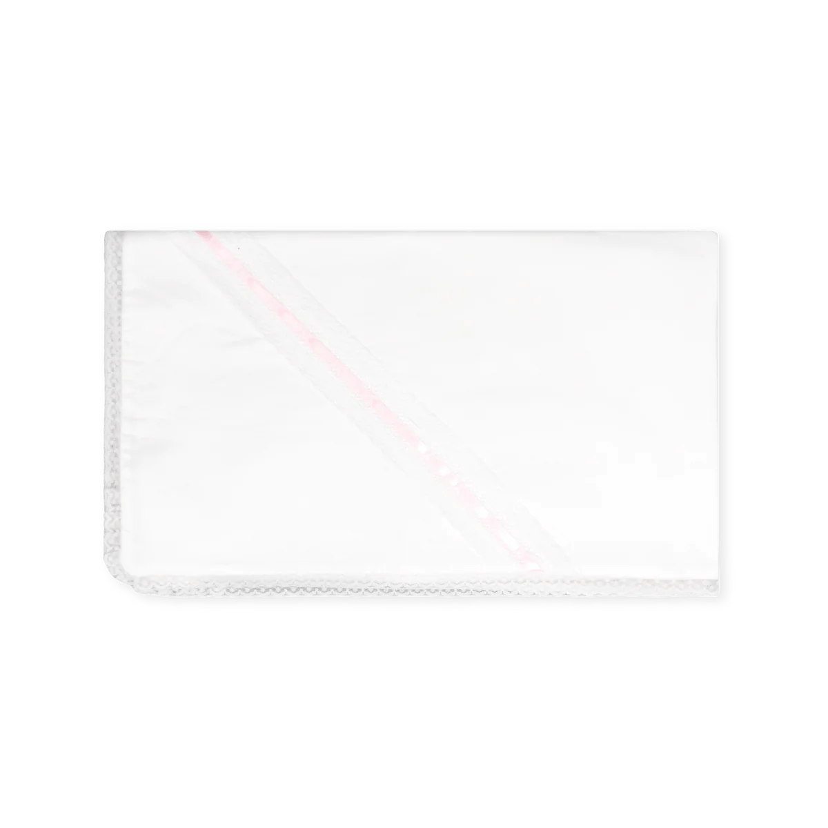 Lullaby Set Heirloom Blanket White with Pink – Fun & Fancy Children's ...