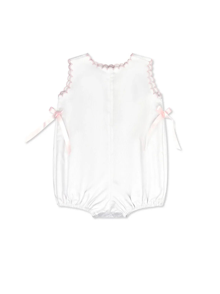 Lullaby Set Shelley Bubble Legacy White/Pensacola Pink - Fun & Fancy Children's Boutique