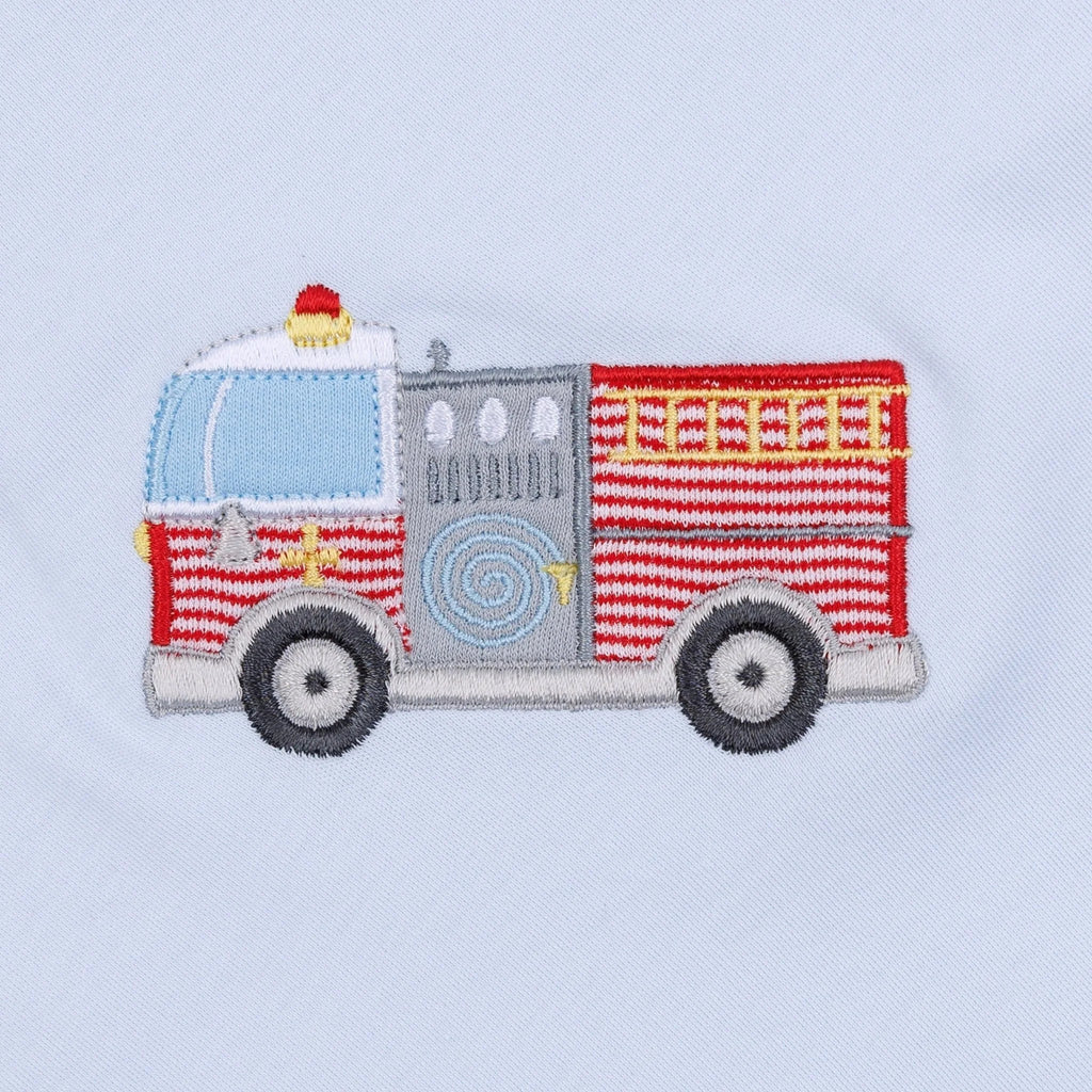 Magnolia Baby Footie Hero Brigade - Fun & Fancy Children's Boutique