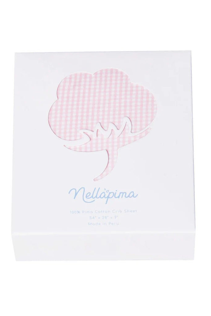 Nellapima Pink Gingham Crib Sheets - Fun & Fancy Children's Boutique