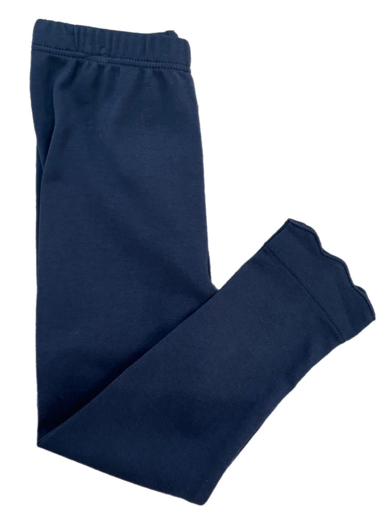 Pima Knit Legging Navy - Fun & Fancy Children's Boutique