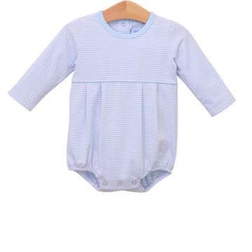 Trotter Street Kids Bennett Bubble Light Blue Stripe - Fun & Fancy Children's Boutique
