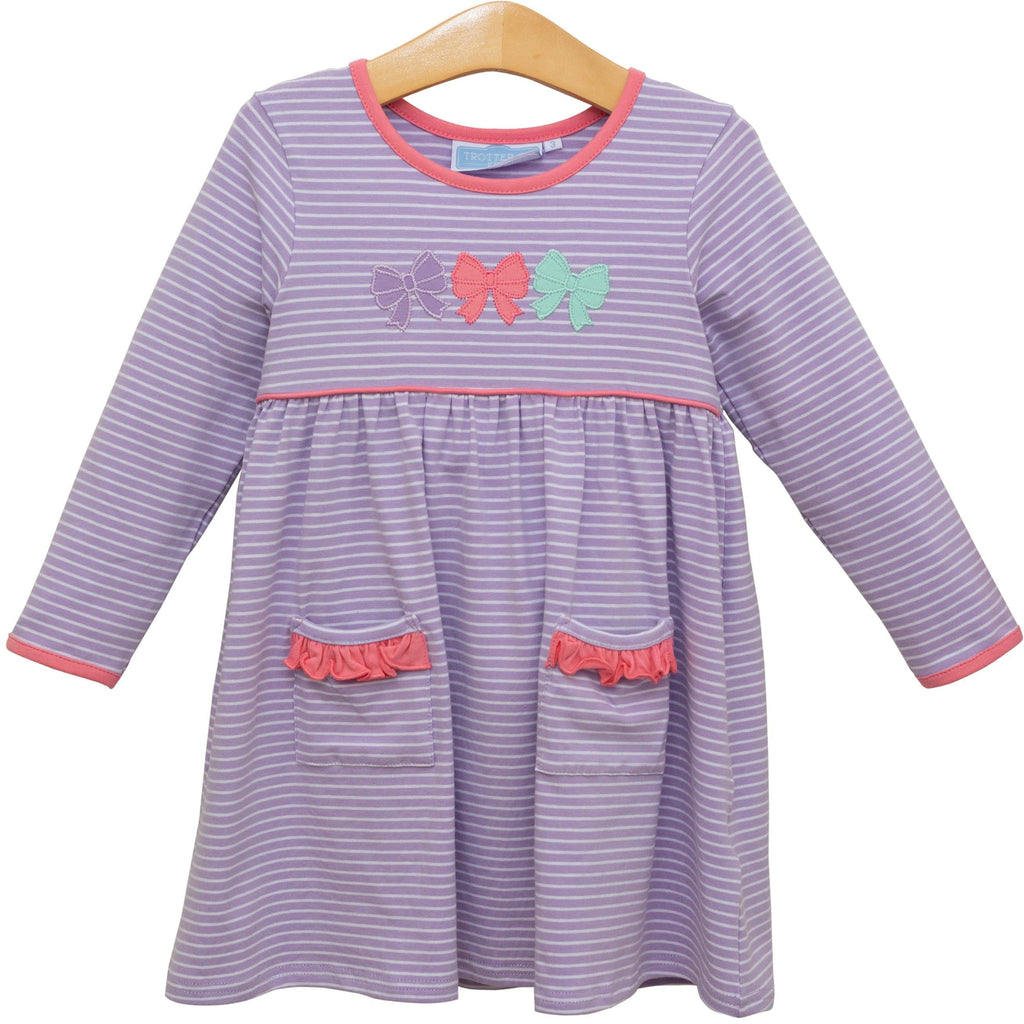 Trotter Street Kids Bows Dress - Fun & Fancy Children's Boutique