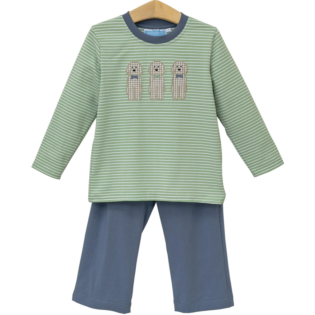 Trotter Street Kids Dog Pants Set - Fun & Fancy Children's Boutique