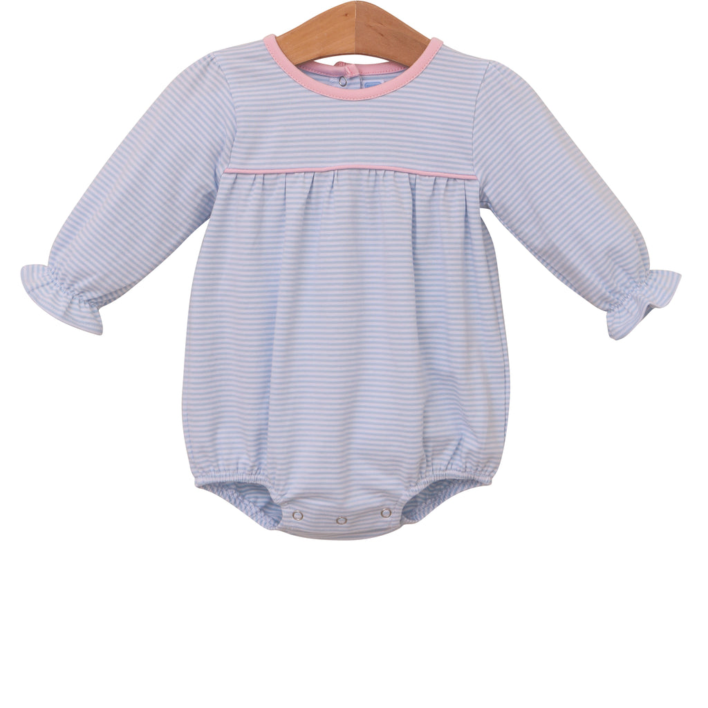 Trotter Street Kids Ellie Bubble Light Blue Stripe/Light Pink - Fun & Fancy Children's Boutique