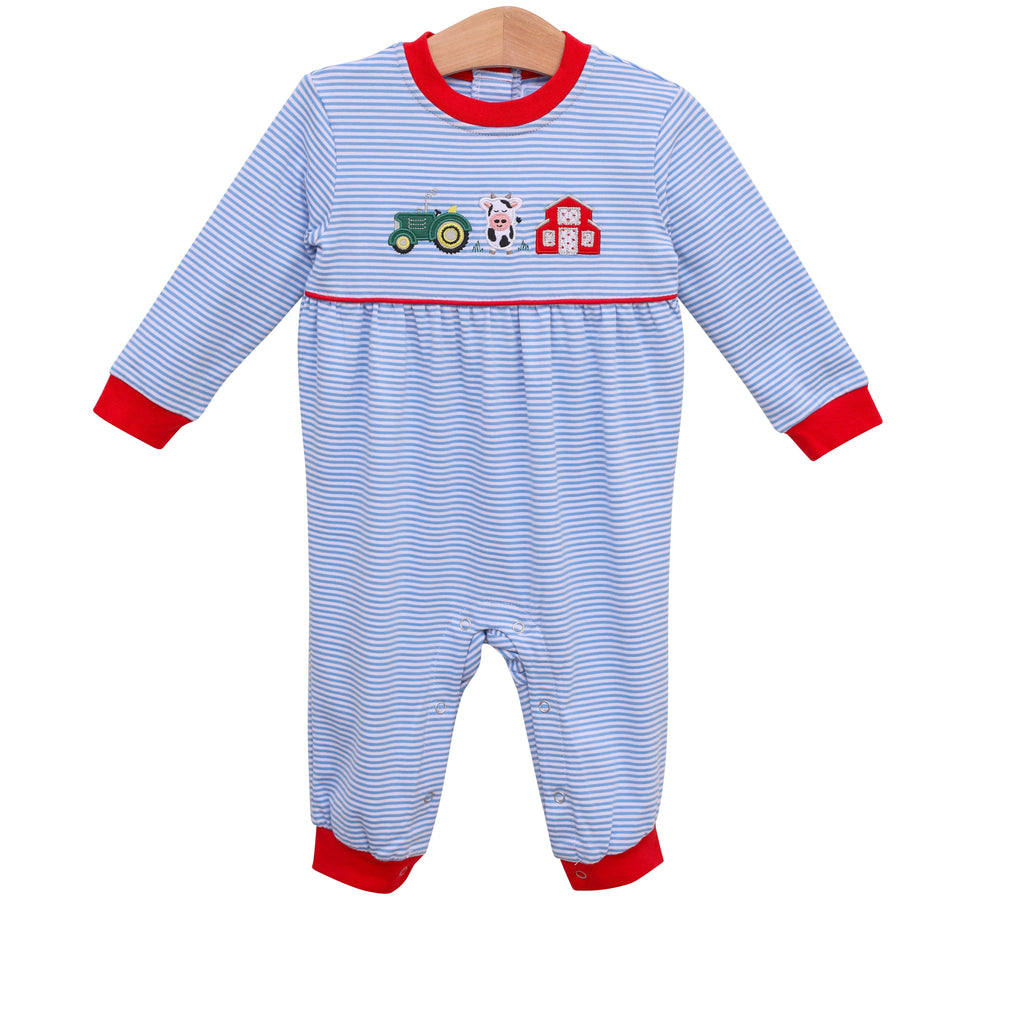 Trotter Street Kids Farm Romper - Fun & Fancy Children's Boutique