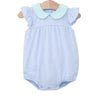 Trotter Street Kids Genevieve Bubble Light Blue Stripe/Light Mint - Fun & Fancy Children's Boutique