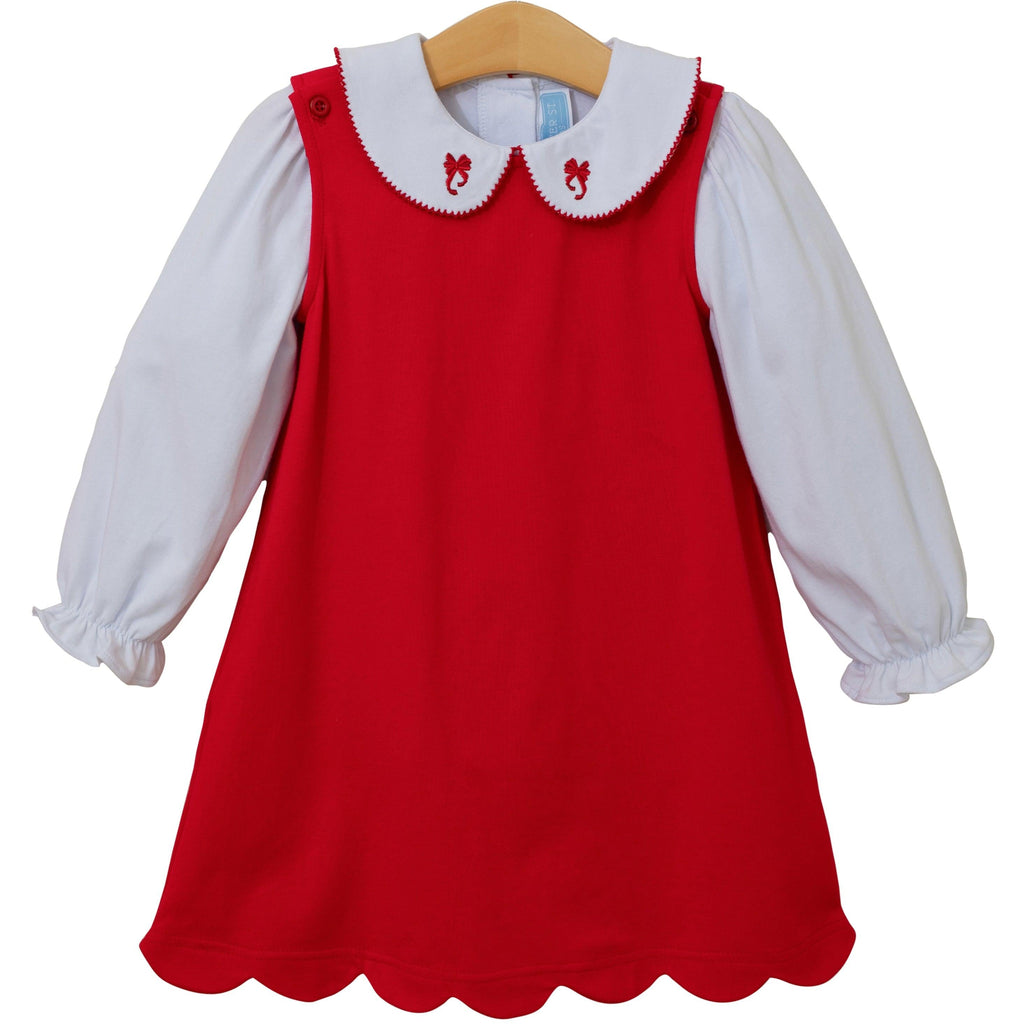 Trotter Street Kids Holiday Bow Dress Set - Fun & Fancy Children's Boutique