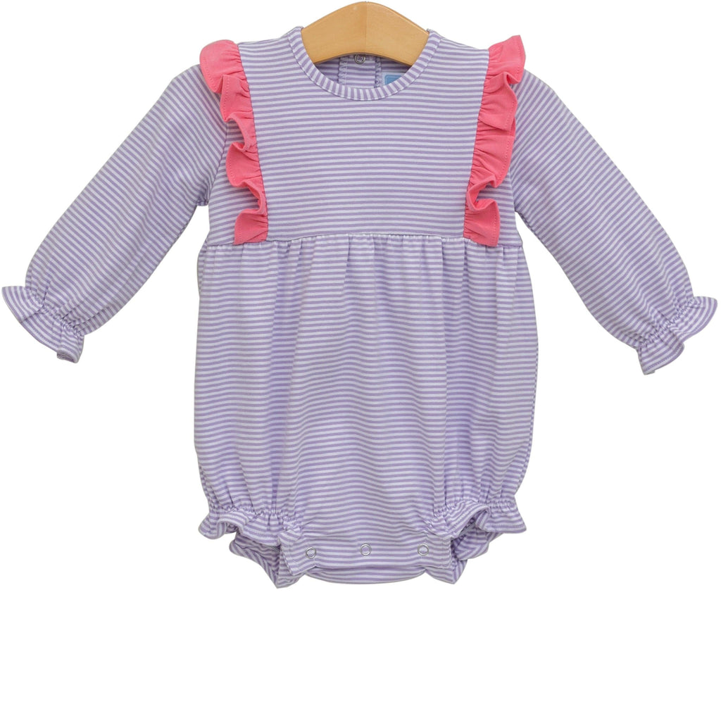 Trotter Street Kids Olivia Bubble Lavender Stripe/Pink - Fun & Fancy Children's Boutique
