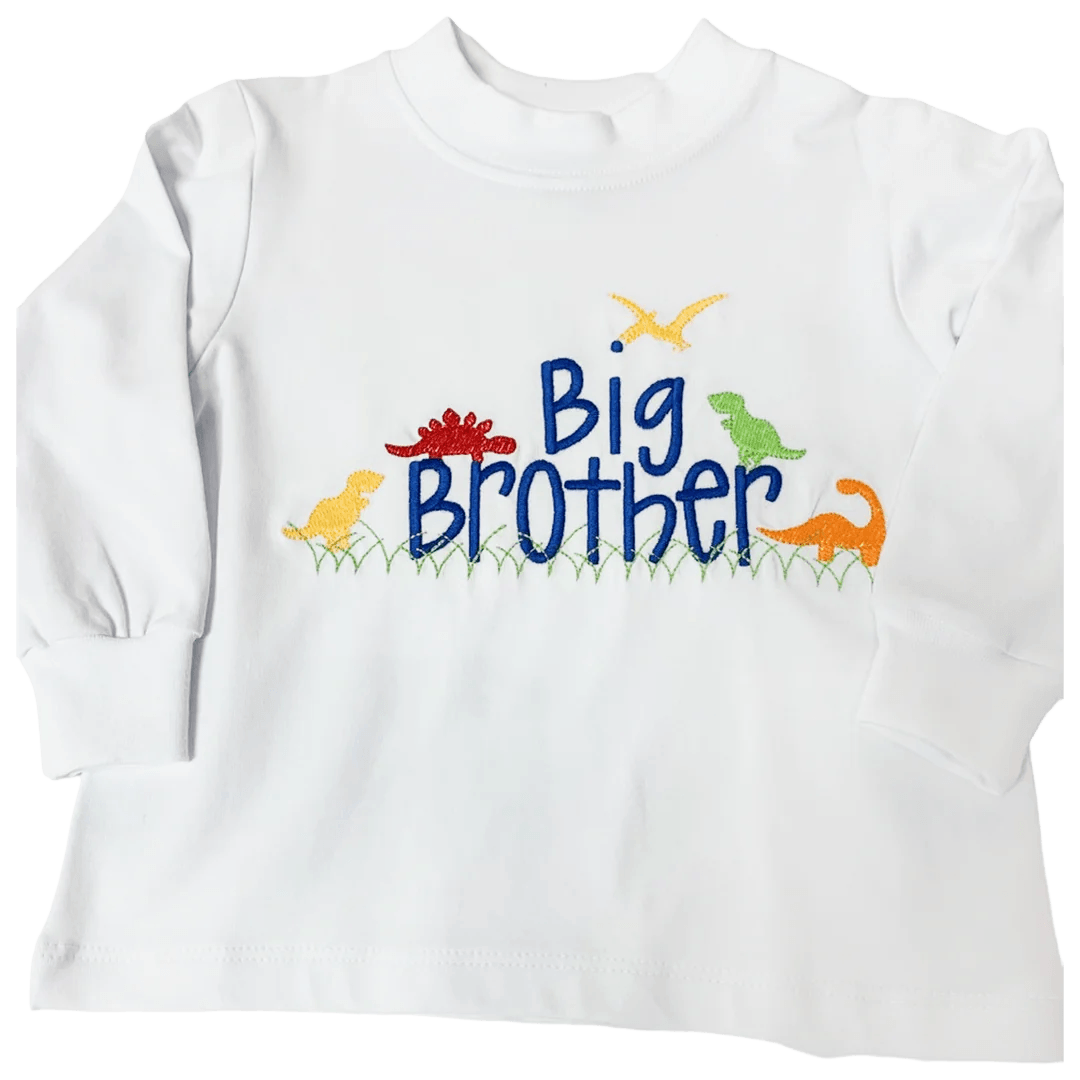 Bailey Boys Long sleeve Big Brother T shirt Fun Fancy