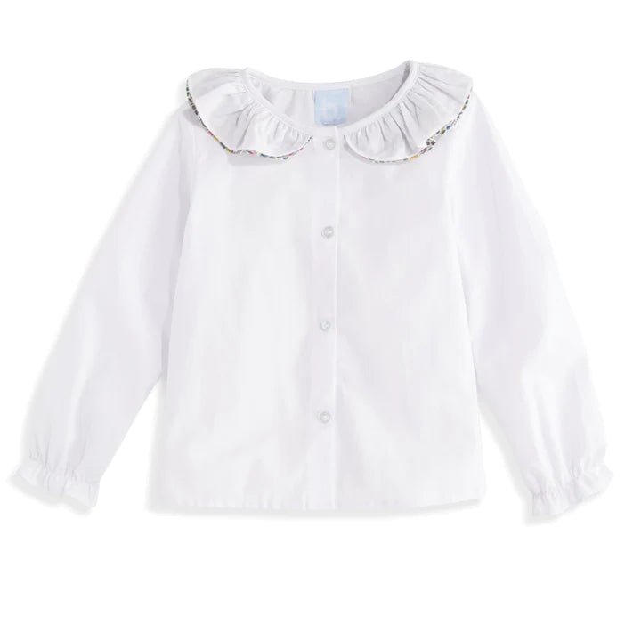Fancy top white blouse