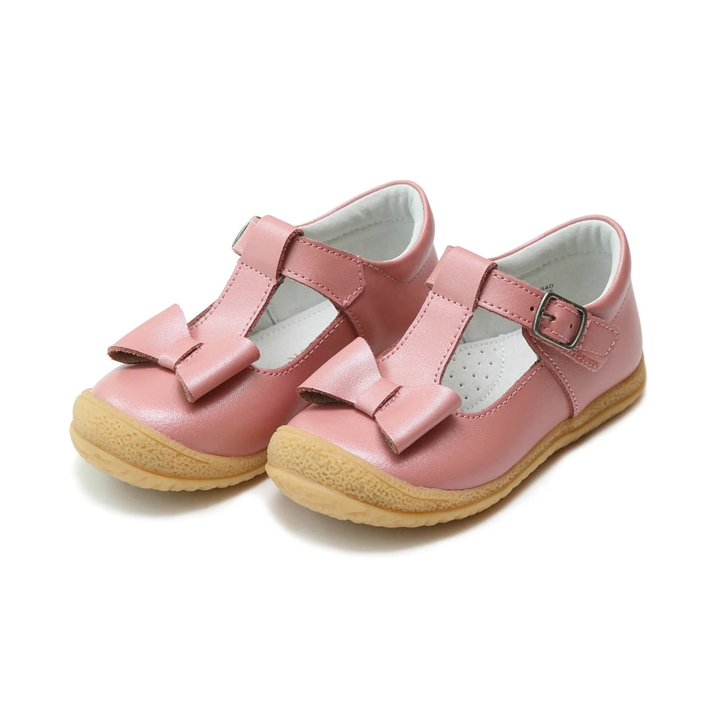 Emma Shimmer Bow T-Strap Mary Jane - Fun & Fancy Children's Boutique