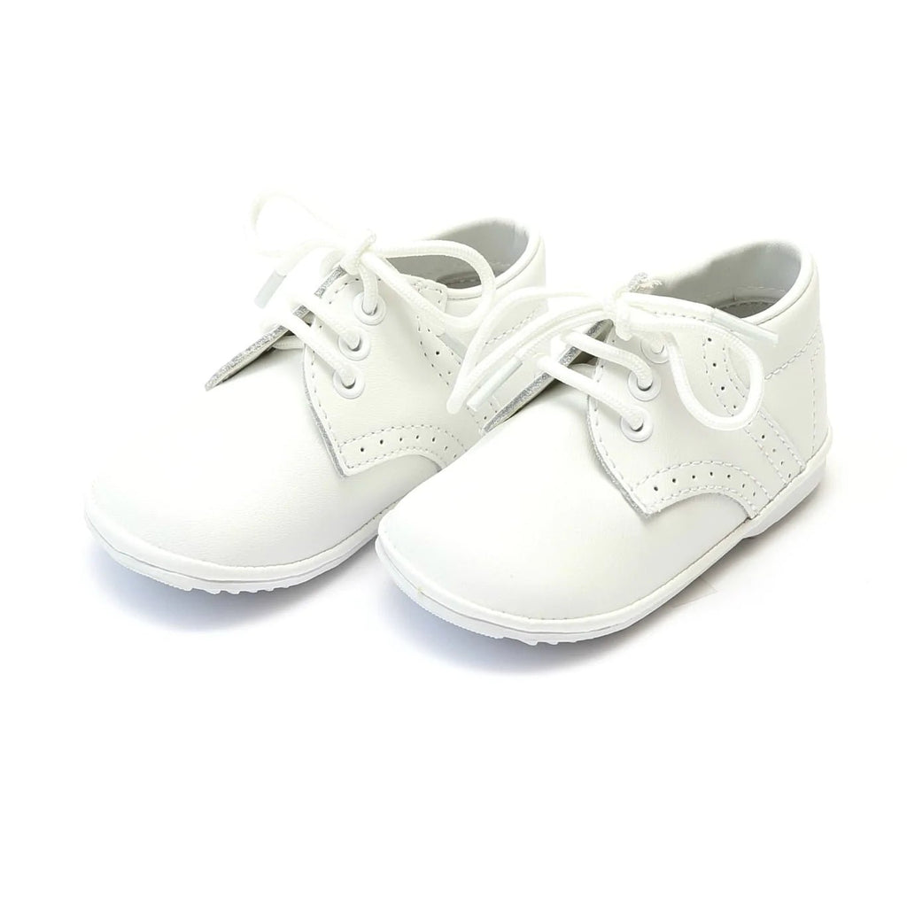 James White Leather Lace up Shoe (Baby) - Fun & Fancy Children's Boutique