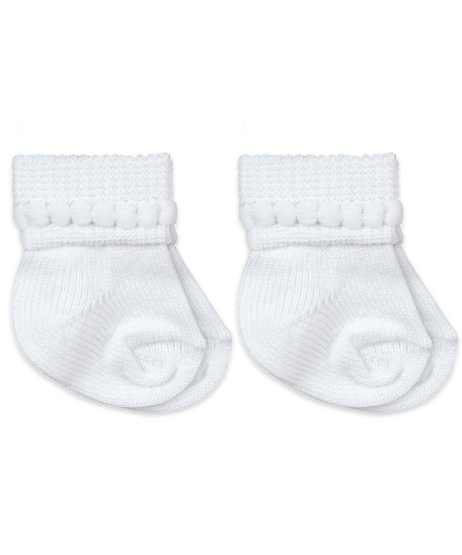 Jefferies Socks Bubble Bootie 2 Pair White – Fun & Fancy Children's Boutique
