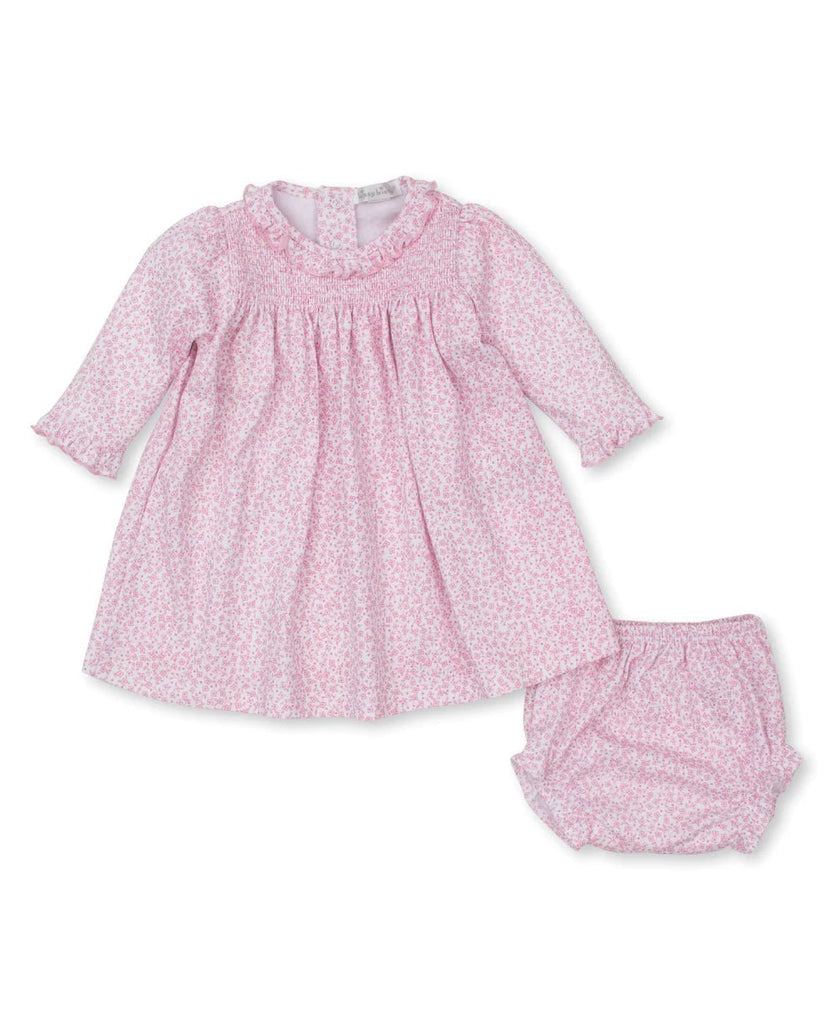 Kissy Kissy Dress Set Pink Petit Blooms - Fun & Fancy Children's Boutique