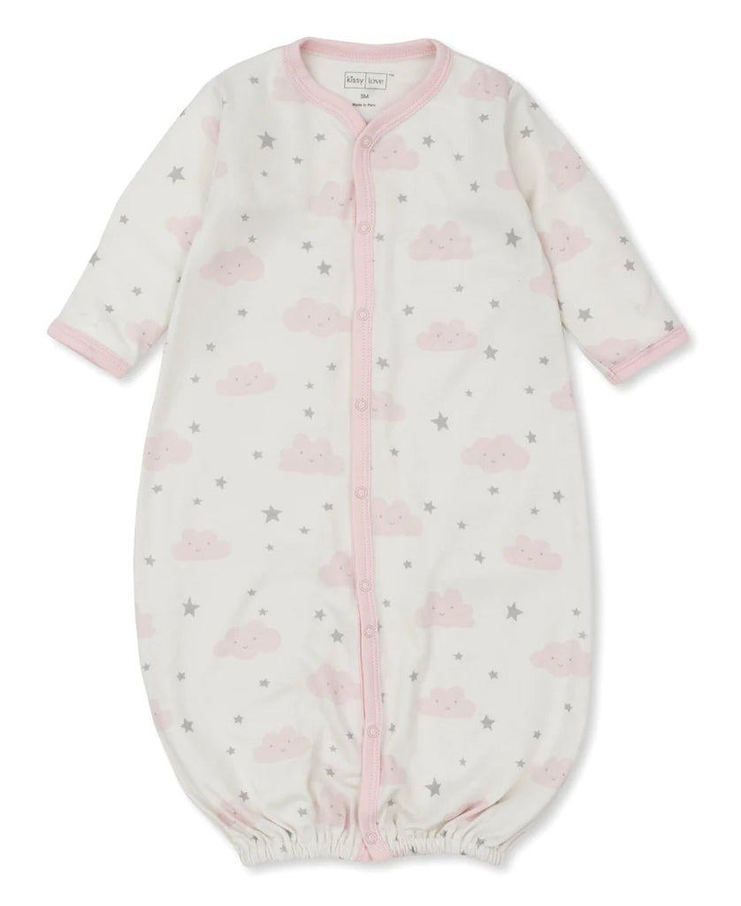 Kissy Love Converter Gown Breezy Clouds Pink - Fun & Fancy Children's Boutique