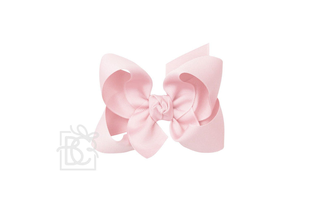 large bow lt. pink - Fun & Fancy Children's Boutique