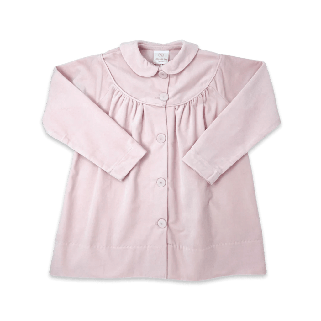 Lullaby Set Colette Coat Pink Velvet - Fun & Fancy Children's Boutique