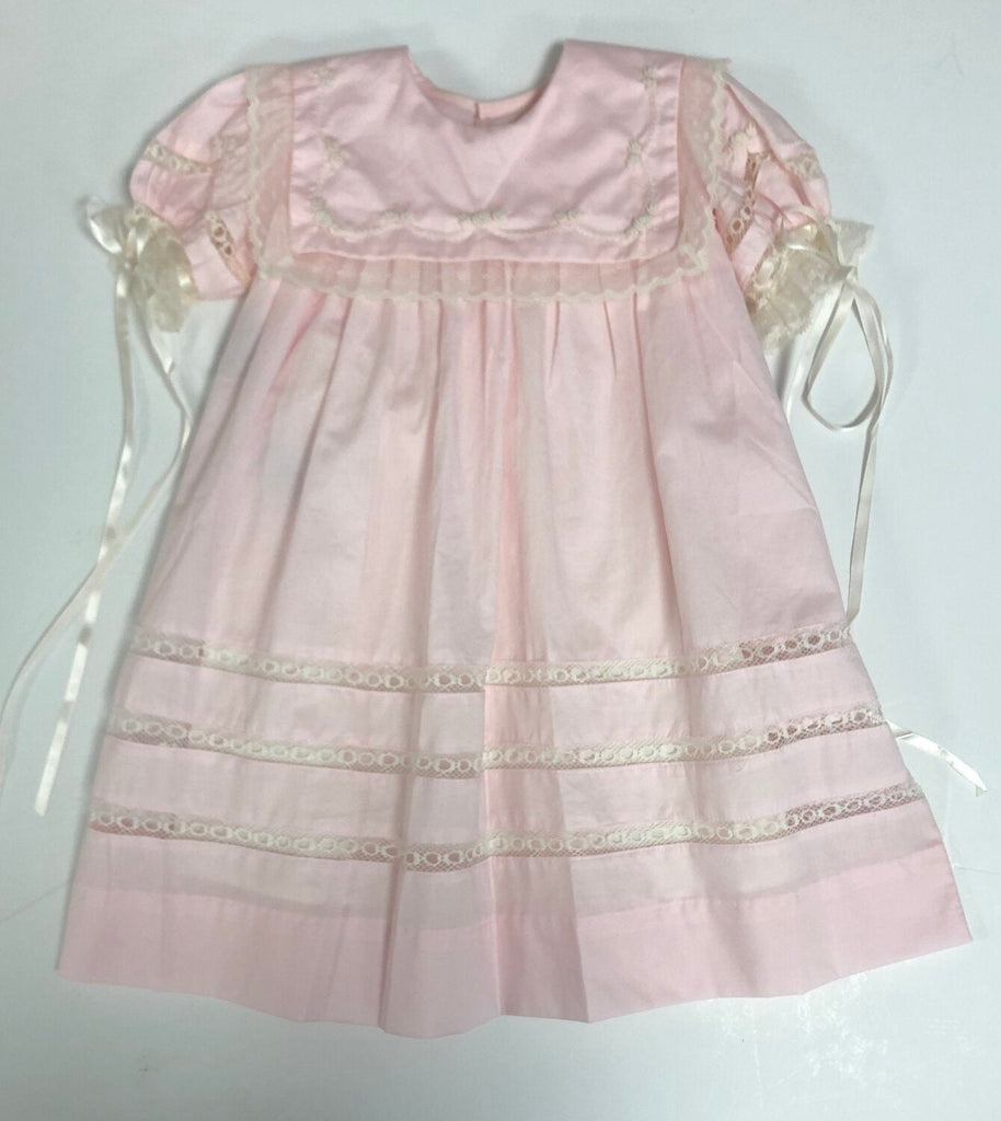 Lullaby Set Elle A Dress Pink Heirloom - Fun & Fancy Children's Boutique