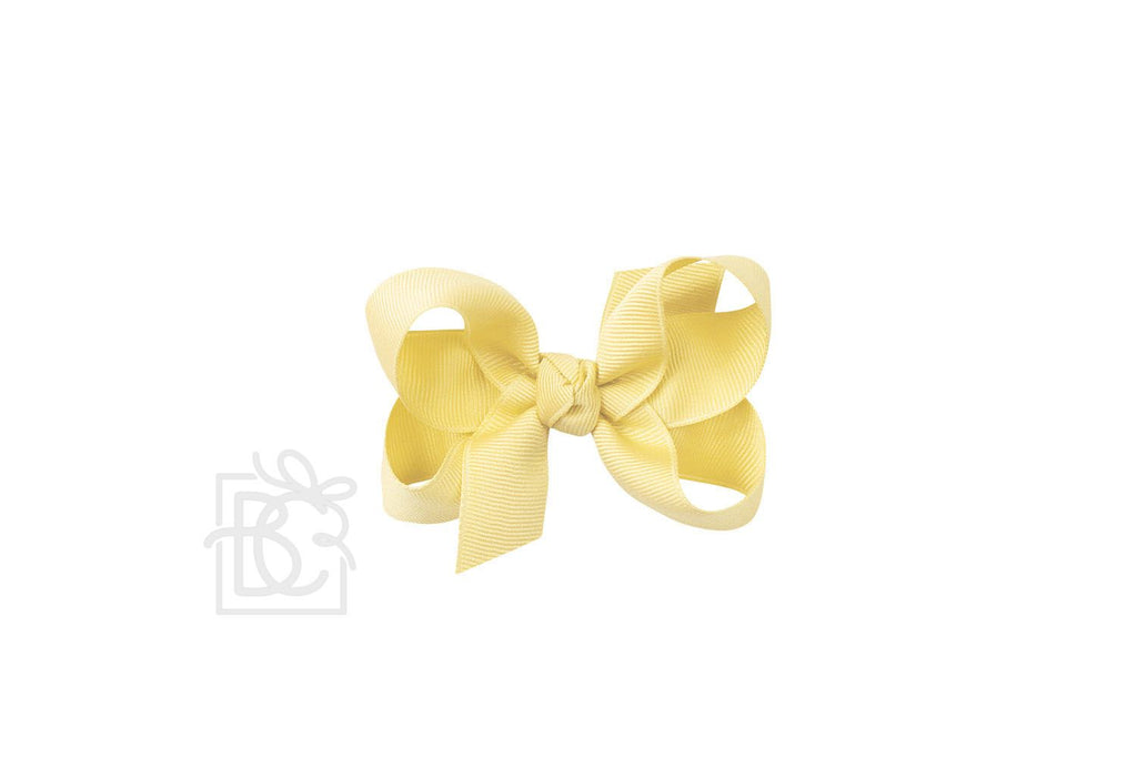 med. bow lt. yellow - Fun & Fancy Children's Boutique