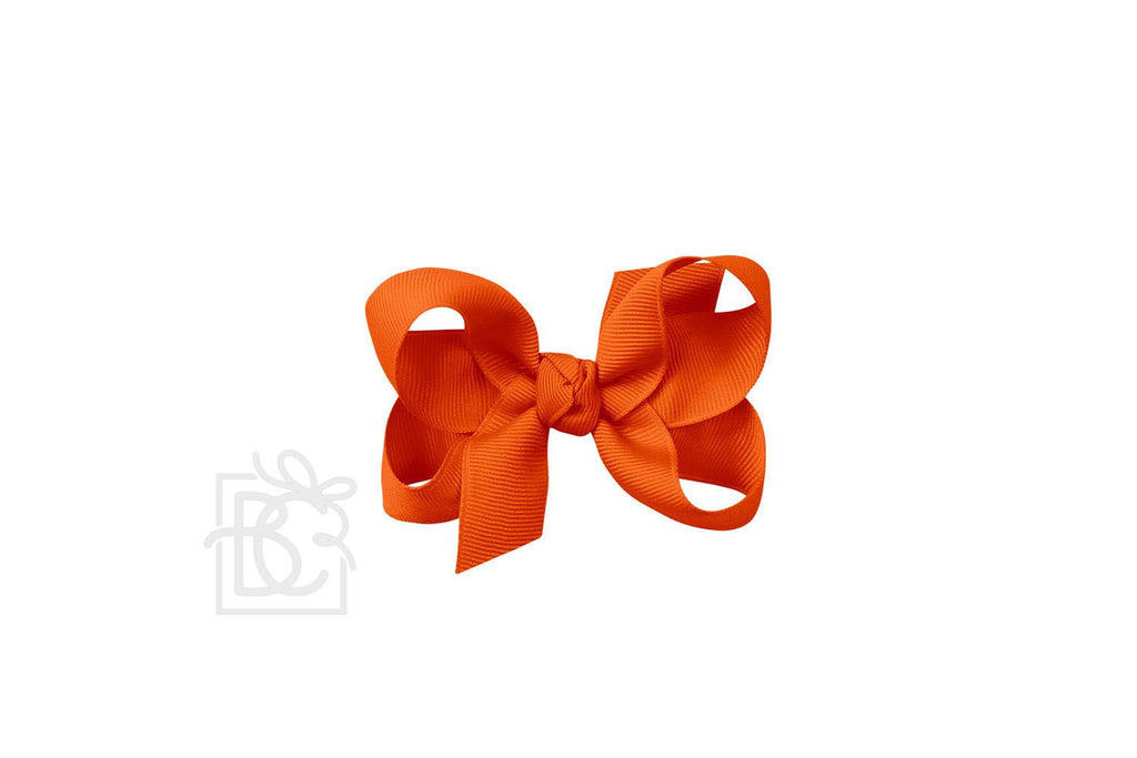 Med Bow Orange - Fun & Fancy Children's Boutique