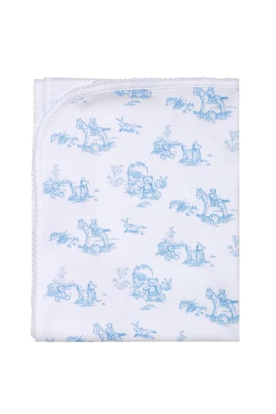 Nellapima Blue Toile Blanket - Fun & Fancy Children's Boutique