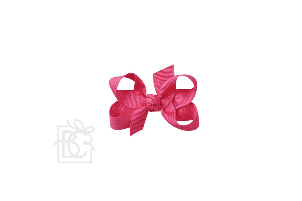 small bow fuchsia - Fun & Fancy Children's Boutique