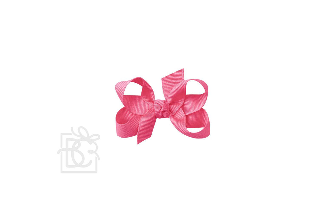 small bow hot pink - Fun & Fancy Children's Boutique