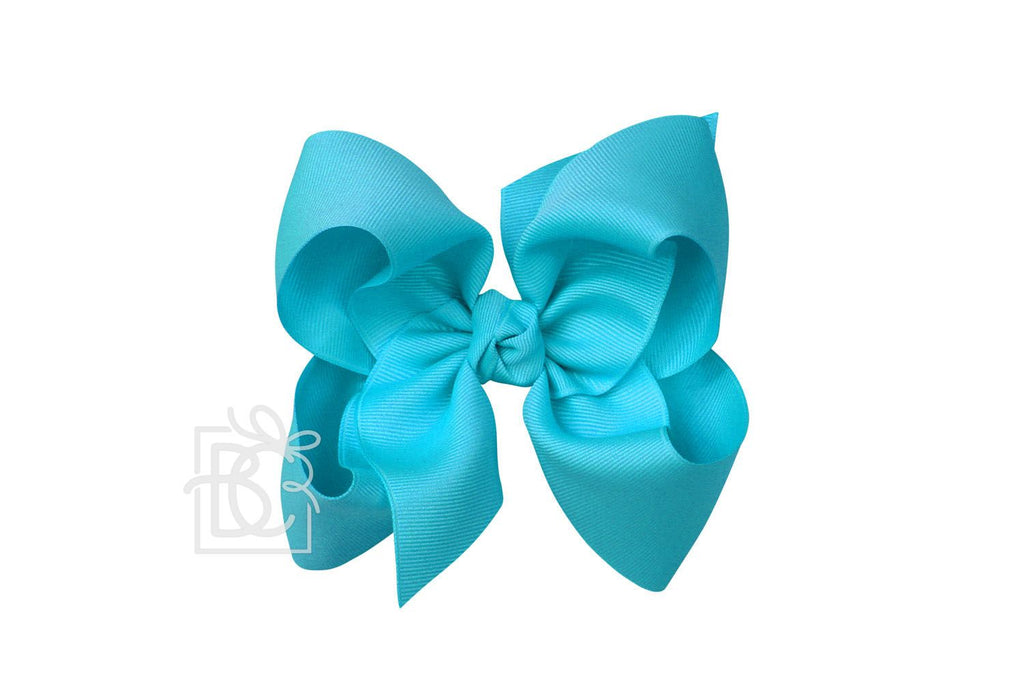 XL bow turquoise - Fun & Fancy Children's Boutique