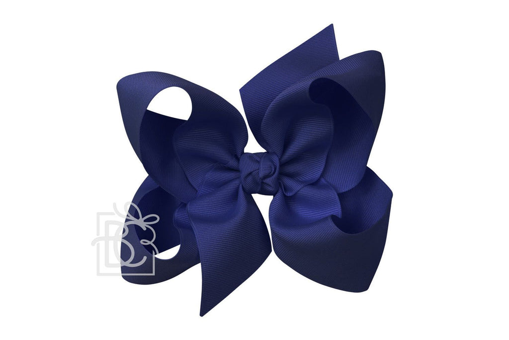 XXL Bow Navy - Fun & Fancy Children's Boutique